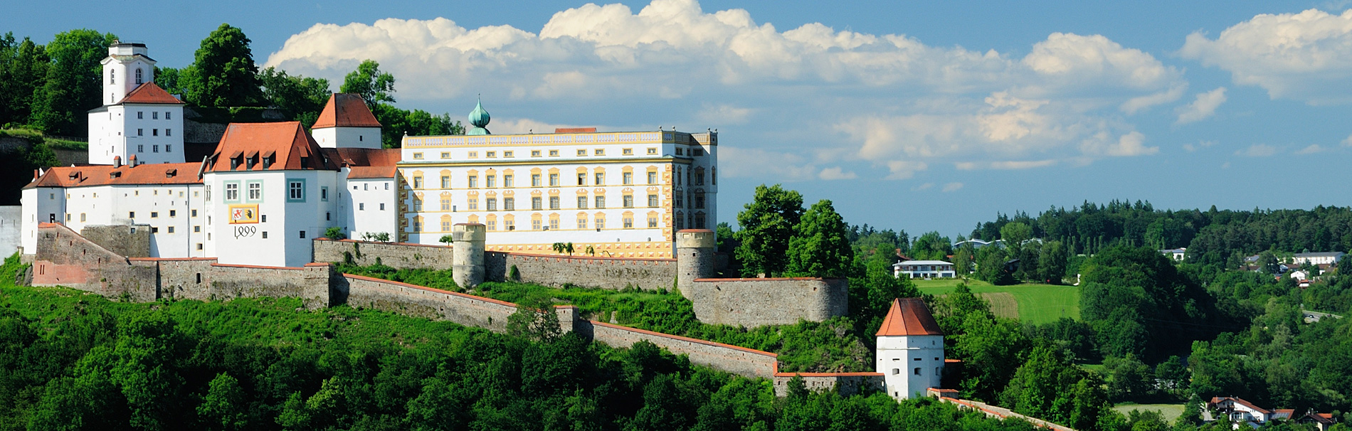 Dreiflüssestadt Passau - Das Oberhaus in Bayern